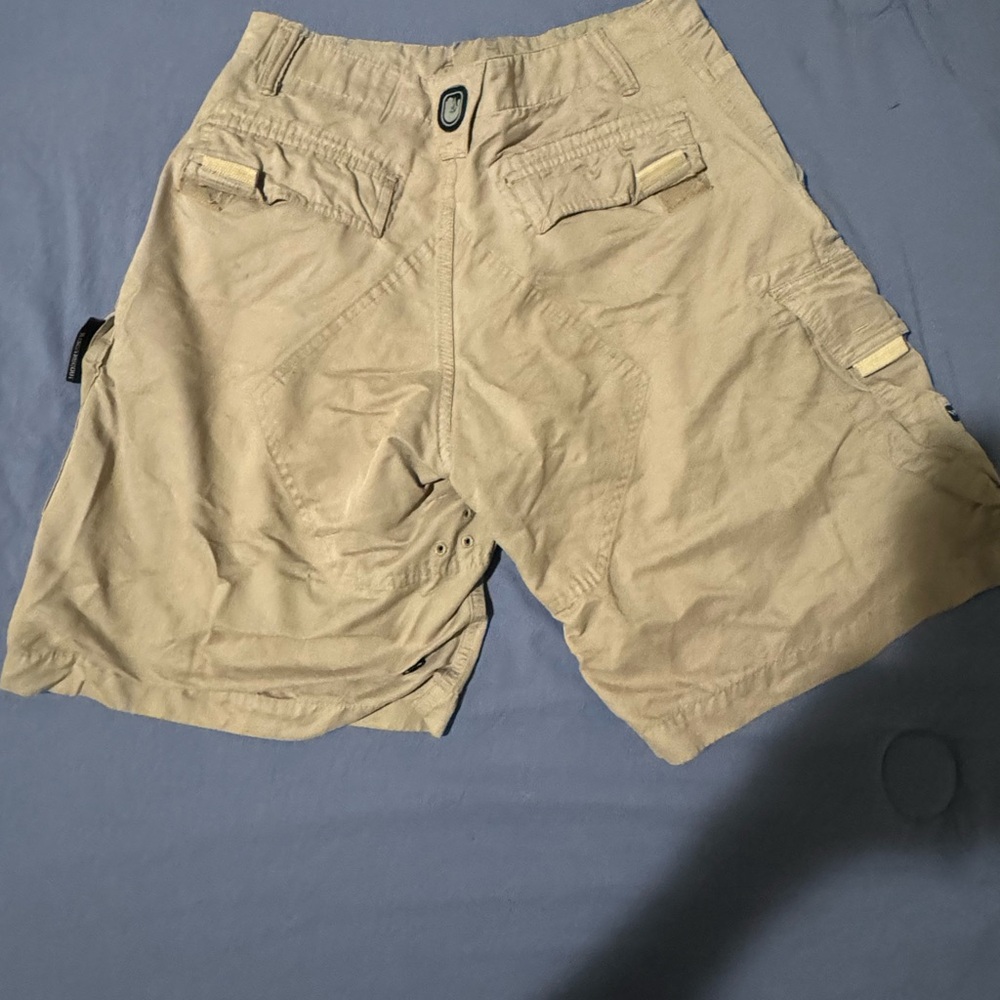 1 brown Tan color short size 28-30